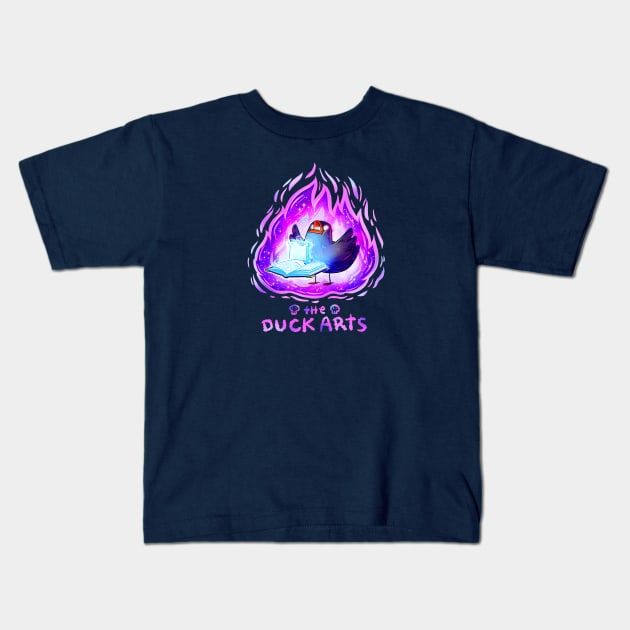 The Duck Arts Kids T-Shirt by Extra Ordinary Comics